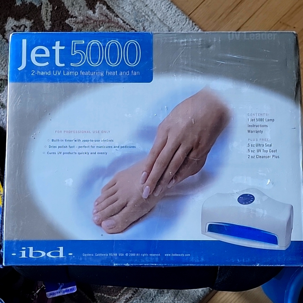 Ibd jet 5000 2 hand uv lamp